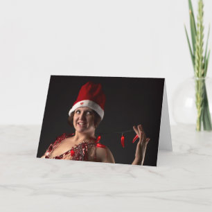 Cartão De Festividades O duende pequeno do papai noel