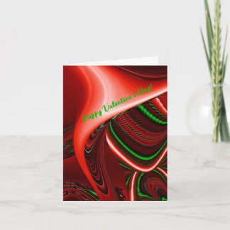 Cartão De Festividades O espírito do amor e da esperança Abstrato 3D Rain