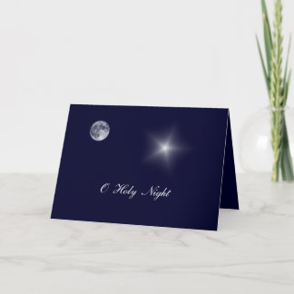 Cartão De Festividades O Holy Night Christmas Card