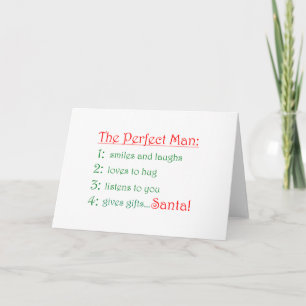 Cartão De Festividades O Homem Perfeito-cartões