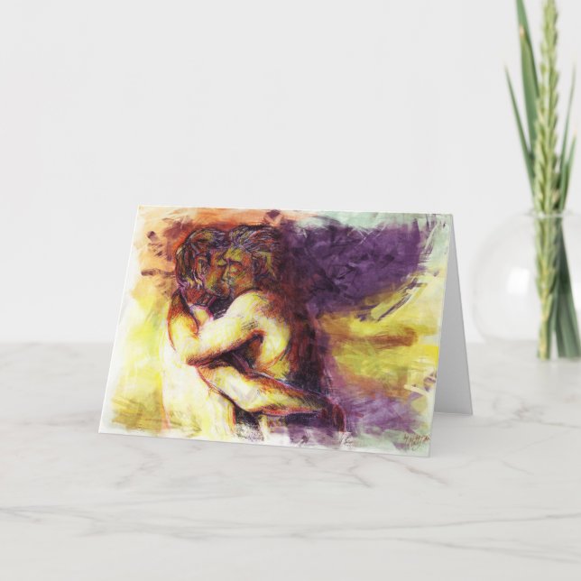 Cartão De Festividades O Início Do Amor (Frente)