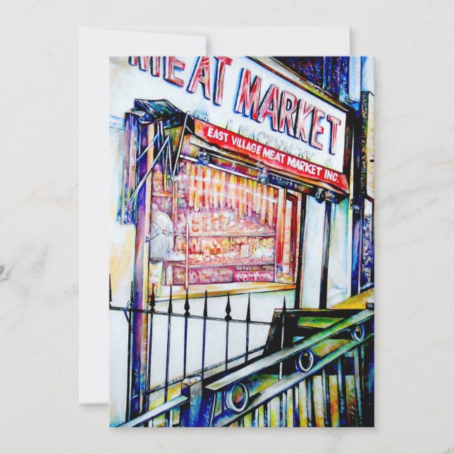 Cartão De Festividades O Jardim da Sabedoria da Aldeia Oriental (Frente)