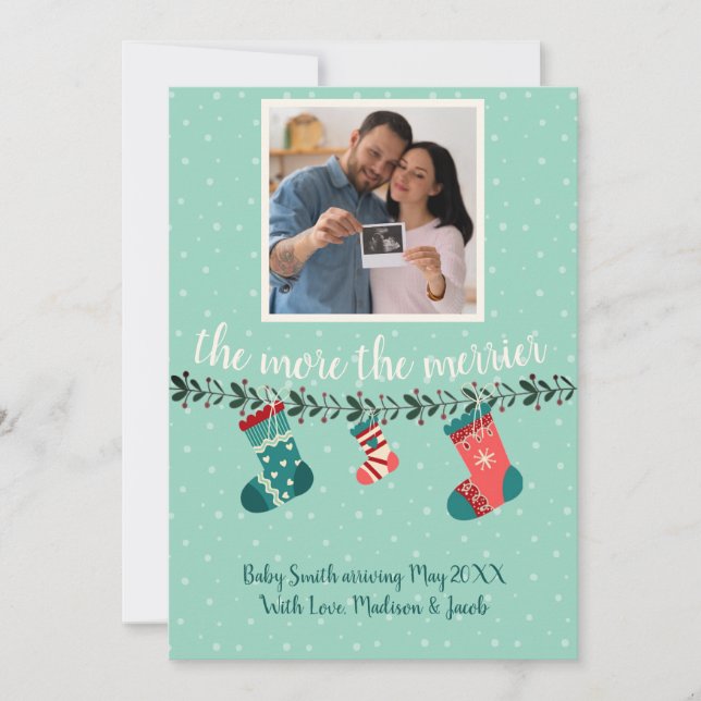 Cartão De Festividades O Mais Divertido é a Companhia Ultra-som (Frente)