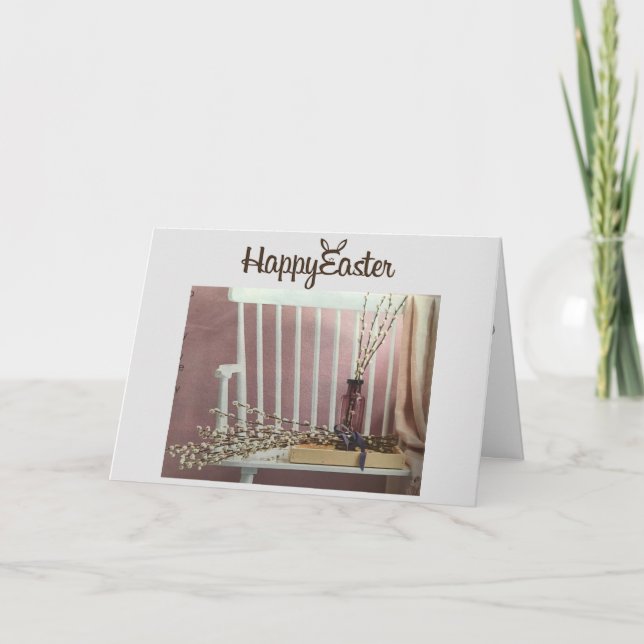 CARTÃO DE FESTIVIDADES **O MELHOR AMIGO DE TODOS** EM "PÁSCOA" (Frente)