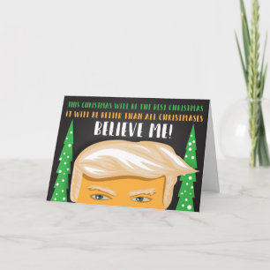 Cartão De Festividades O Melhor Donald Trump Natal Engraçado