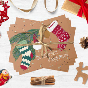 Cartão De Festividades O melhor presente. Personalizável