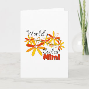 Cartão De Festividades O Mimi o mais fresco do mundo floral