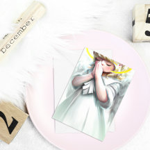 O Natal começa com Cristo Rezando Anjo