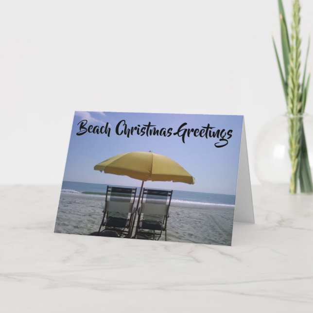 CARTÃO DE FESTIVIDADES ***O NATAL DE BEACHY DESEJA** E UM FELIZ ANO NOVO (Frente)