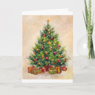 CARTÃO DE FESTIVIDADES O NATAL É O TEMPO DE BOA ALEGRIA