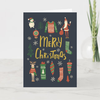 Cartão De Festividades O Natal está aqui