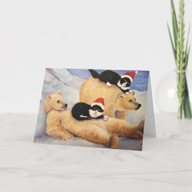 CARTÃO DE FESTIVIDADES O POLAR EXPRESS (Frente)