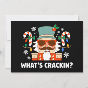 Cartão De Festividades O que é "Crackin" de Natal Engraçado, Natal Engraç