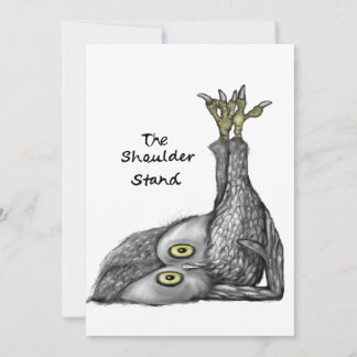 Cartão De Festividades O suporte do ombro