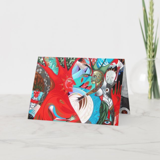 Cartão De Festividades O último adeus (Frente)
