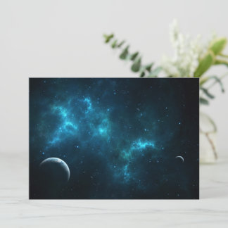 Cartão De Festividades O universo