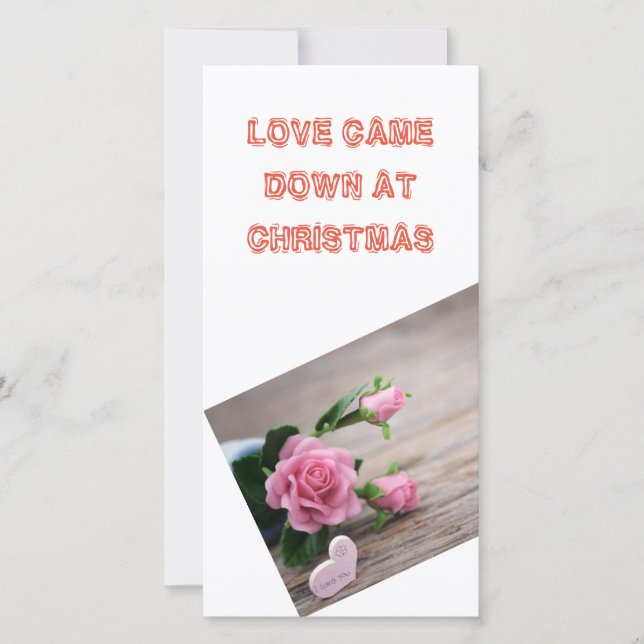 Cartão De Festividades O verdadeiro significado do Natal (Frente)