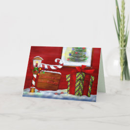 Cartão De Festividades O Workshop Christmas Whimsey ADICIONAR FOTO