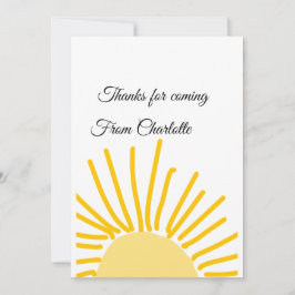 Cartão De Festividades obrigados para vir adicionar nome texto mensagem S