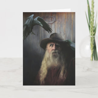 Cartão De Festividades Odin Greeting Card