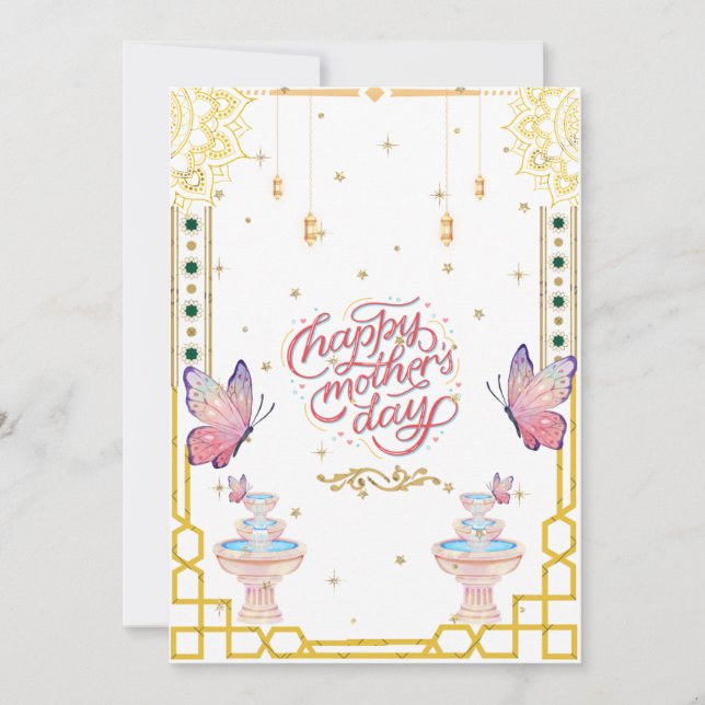 Cartão De Festividades Oferta/Cartão de dia de as mães (Frente)