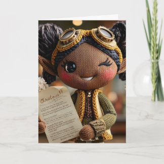 Cartão De Festividades Official Elf Report