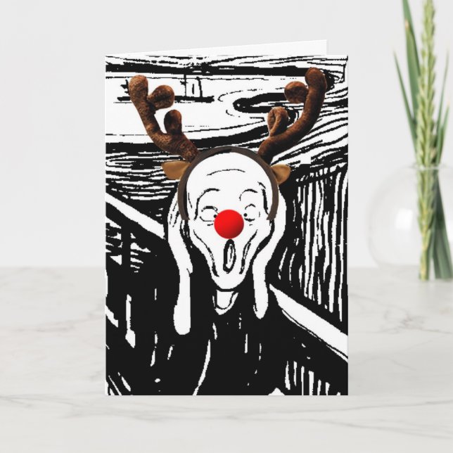 Cartão De Festividades Oh Deer! (Frente)