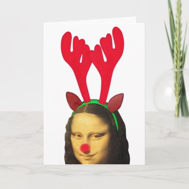 Cartão De Festividades Oh Deer (Frente)