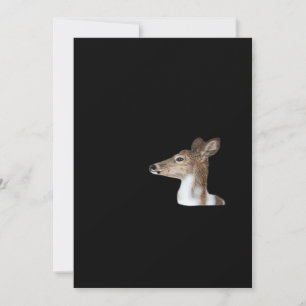 Cartão De Festividades Oh Deer Design Moderno Minimalista