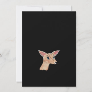 Cartão De Festividades Oh Deer Limpo Moderno