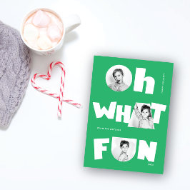 Cartão De Festividades Oh Que Diversão Formas Recortadas Divertidas 3 Fot