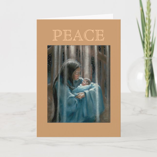 Cartão De Festividades OHolyLight (Frente)