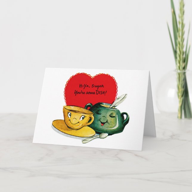 Cartão De Festividades Oi, Ya Sugar, você é um idiota! (Frente)