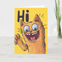 Olá, Funny Orange Cat