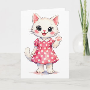 Cartão De Festividades Olá Kitty!