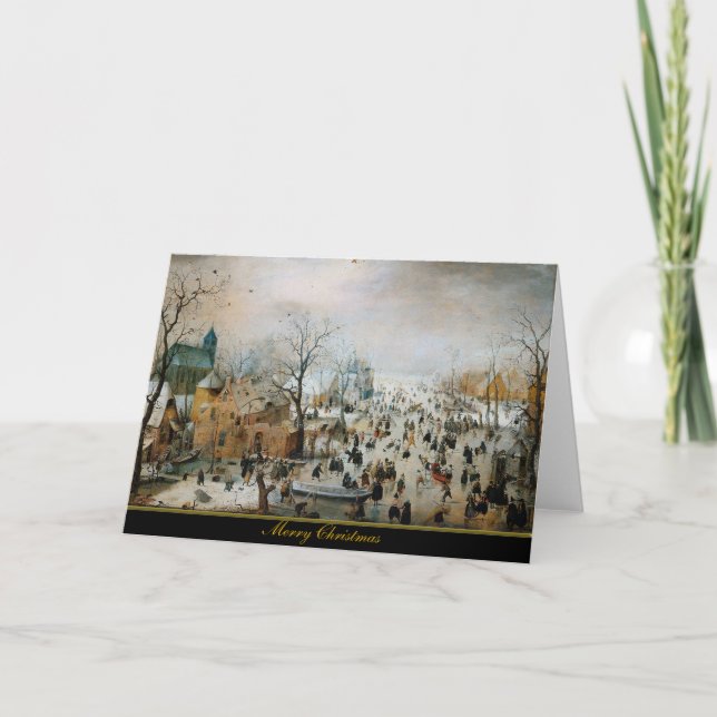 Cartão De Festividades Old Master Christmas Card (Frente)