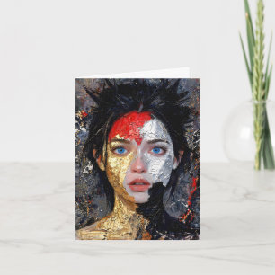 Cartão De Festividades Olhos da Brasa – “Retrato de Brasas”