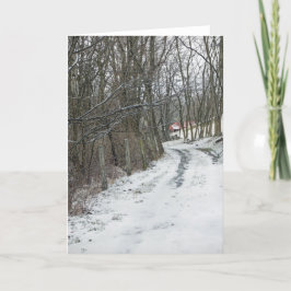 Cartão De Festividades Onde a estrada pode levá-lo