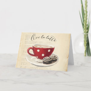 Cartão De Festividades Ooo La Latte