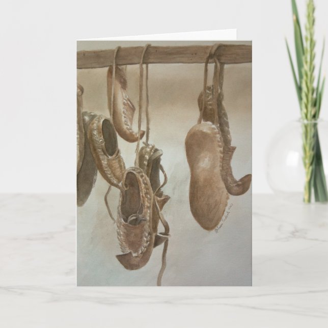 Cartão De Festividades Opanci de suspensão (Frente)