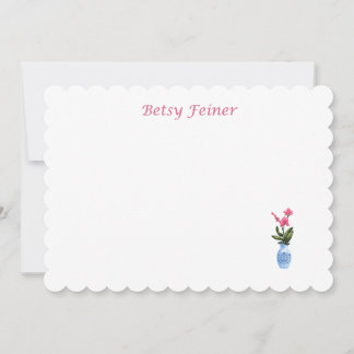 Cartão De Festividades Orchid Notecard