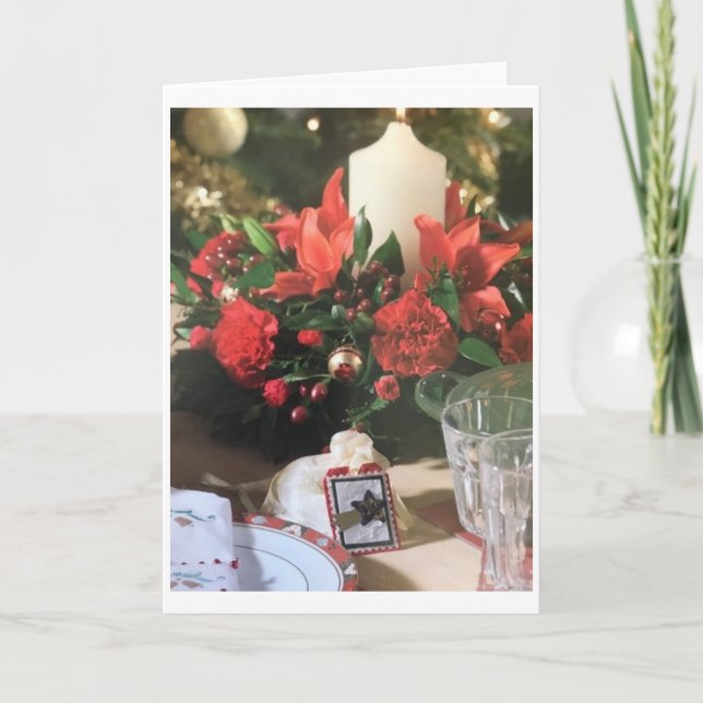 CARTÃO DE FESTIVIDADES ORGULHOSO EM CHAMAR-LHE MEU ****MOM**** NATAL (Frente)