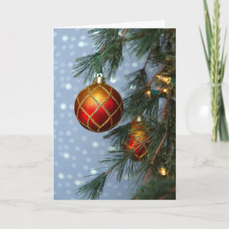 Cartão De Festividades Ornament card