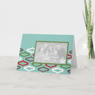 Cartão De Festividades ornament retro photo template