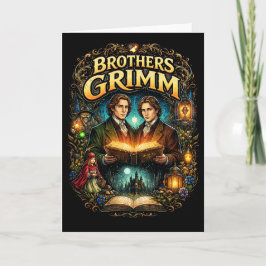 Cartão De Festividades Os Irmãos Grimm