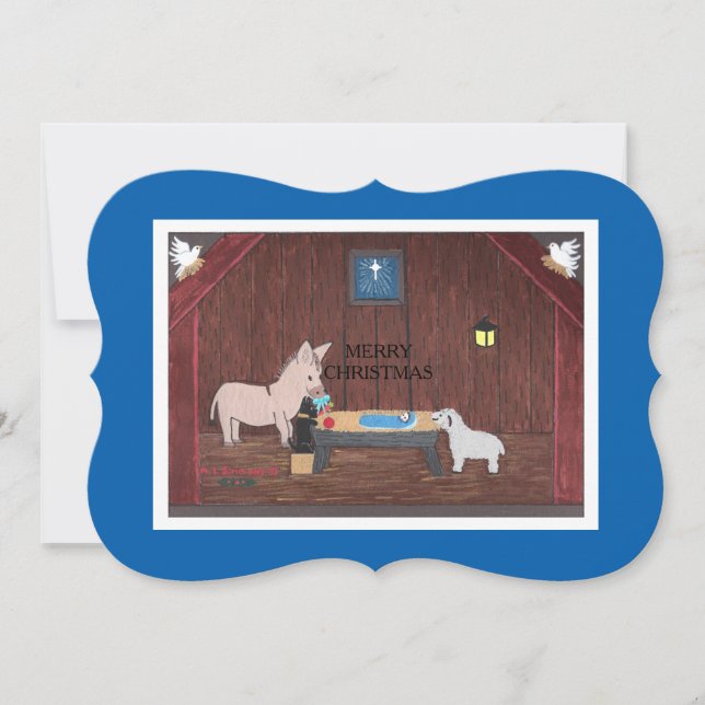 CARTÃO DE FESTIVIDADES OS PRESENTES (Frente)