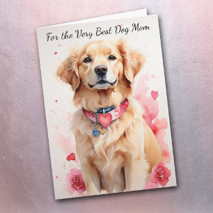 Cartão De Festividades Ouro Retriever Cachorro Que Você Faz Minha Cauda