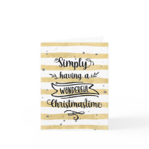 Ouro simplesmente tendo um maravilhoso Natal