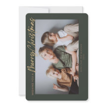 Ouro Verde Foto Simples Feliz Natal