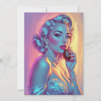 Ovo de Chocolate Loira Pin-Up